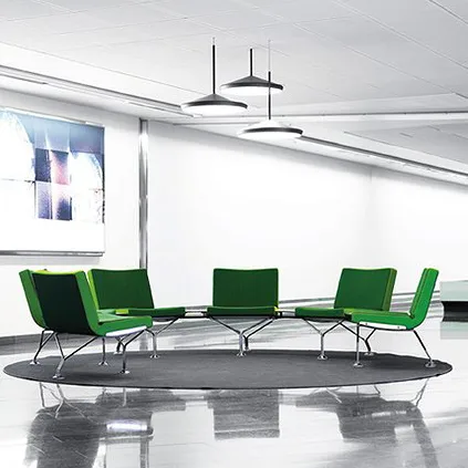 Lampa sufitowa Ginko, czarny Örsjö Belysning