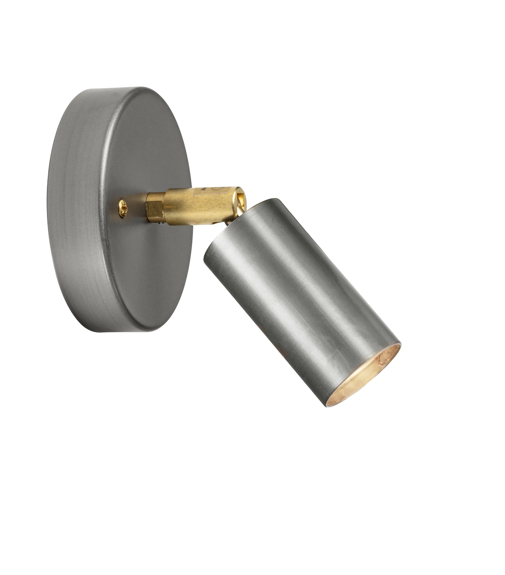 Lampa sufitowo-ścienna Starlight 1, z puszką przyłączeniową, Surowa stal Örsjö Belysning