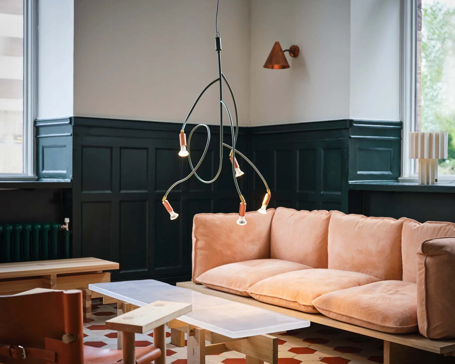 Ranka 5 lampa sufitowa, Biały Örsjö Belysning