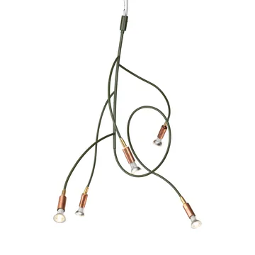 Ranka 5 lampa sufitowa - Oliwkowa zieleń - Örsjö Belysning