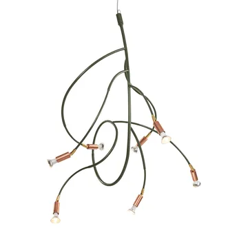 Ranka 7 lampa sufitowa - Oliwkowa zieleń - Örsjö Belysning