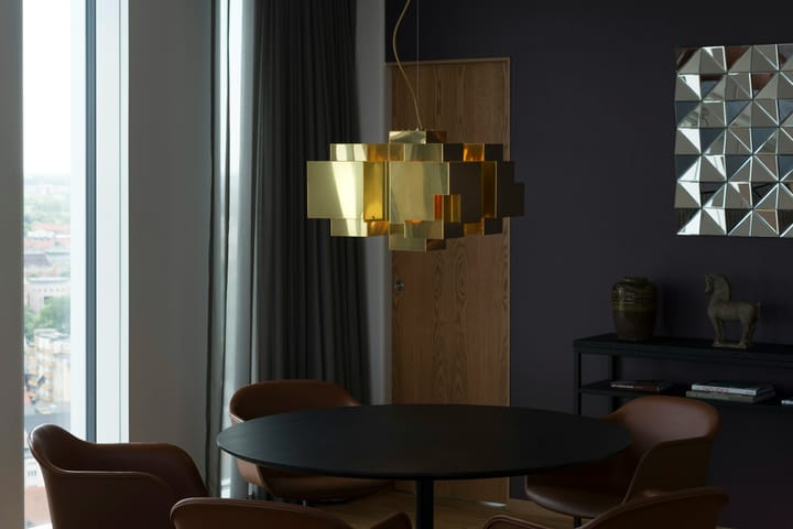 Skyline lampa wisząca, mosiądz, średni Örsjö Belysning
