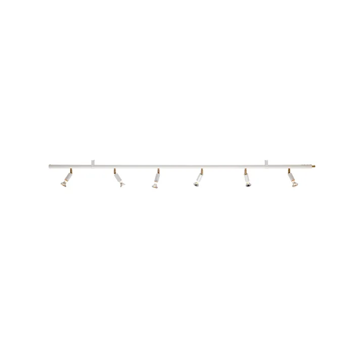 Star 6 lamp ściennych i sufitowych - Biały, 200 cm - Örsjö Belysning