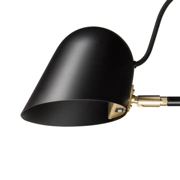 Streck lampa podłogowa -  ciepły szary, z przewodem elektrycznym tekstylny - Örsjö Belysning