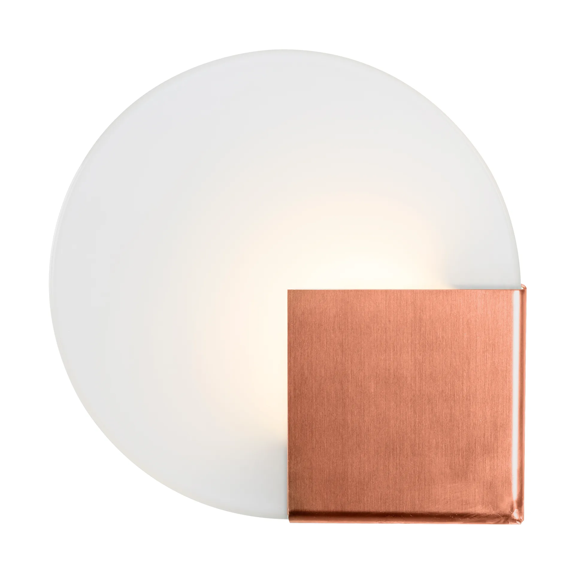 Sun lampa ścienna Ø21 cm, Miedź Örsjö Belysning