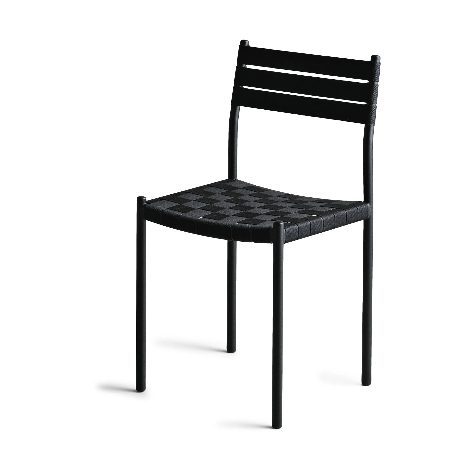 Krzesło Nettan Chair Black Frame, Czarna tkanina OX Denmarq