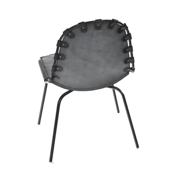Krzesło Stretch - skórzany koniak, czarne nogi - OX Denmarq