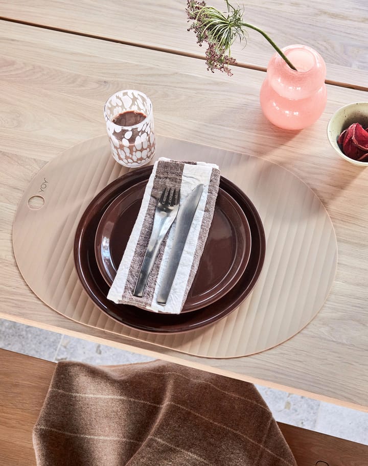 Balama pled wełniany, Caramel (brązowy) OYOY