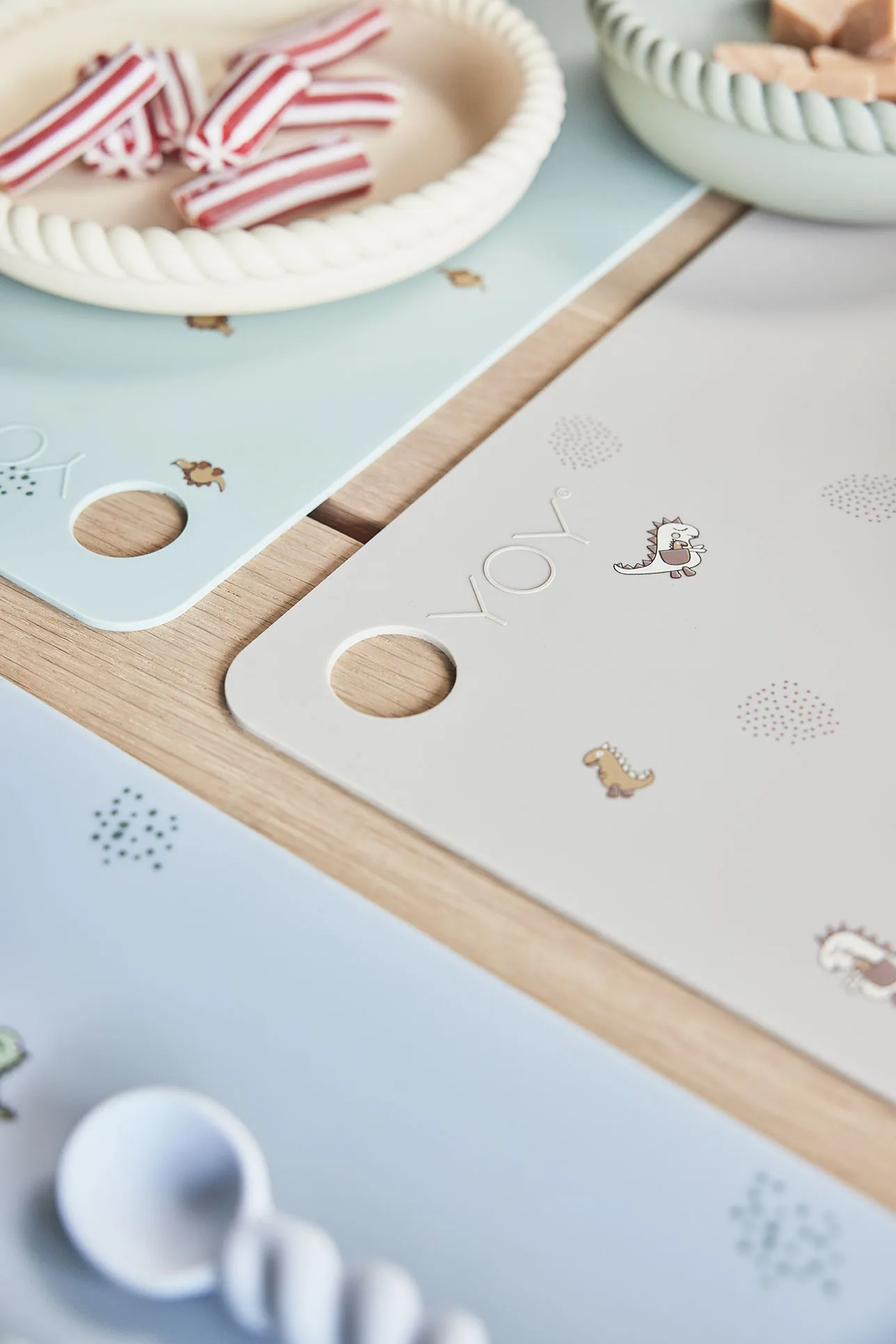 Billy Dino podkładka na stół 34x45 cm, Bladzielony OYOY