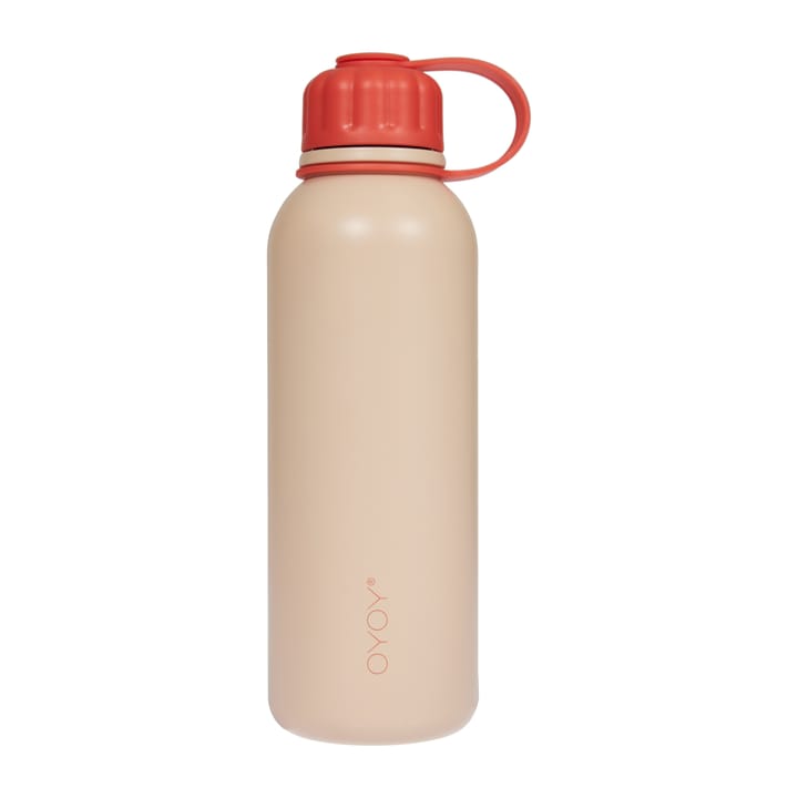 Butelka na wodę Pullo 520 ml - Coral-CherryRed - OYOY