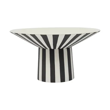 Dekoracja na stół Toppu wysoka Ø30x17 cm - White-black - OYOY