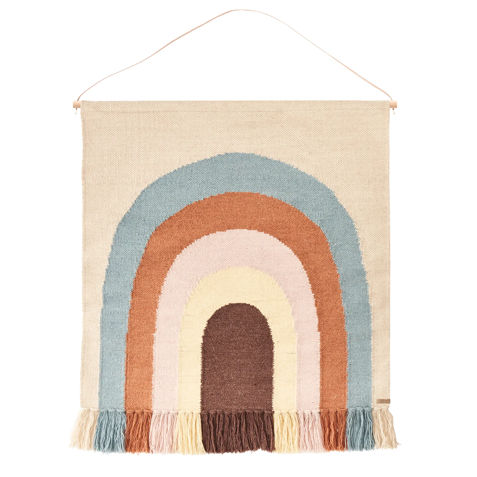 Dekoracja ścienna Follow the rainbow 100x115 cm, Multi OYOY