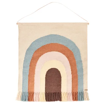 Dekoracja ścienna Follow the rainbow 100x115 cm - Multi - OYOY