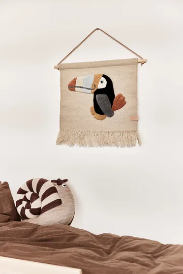 Dekoracja ścienna Toucan 47x48 cm - Clay - OYOY