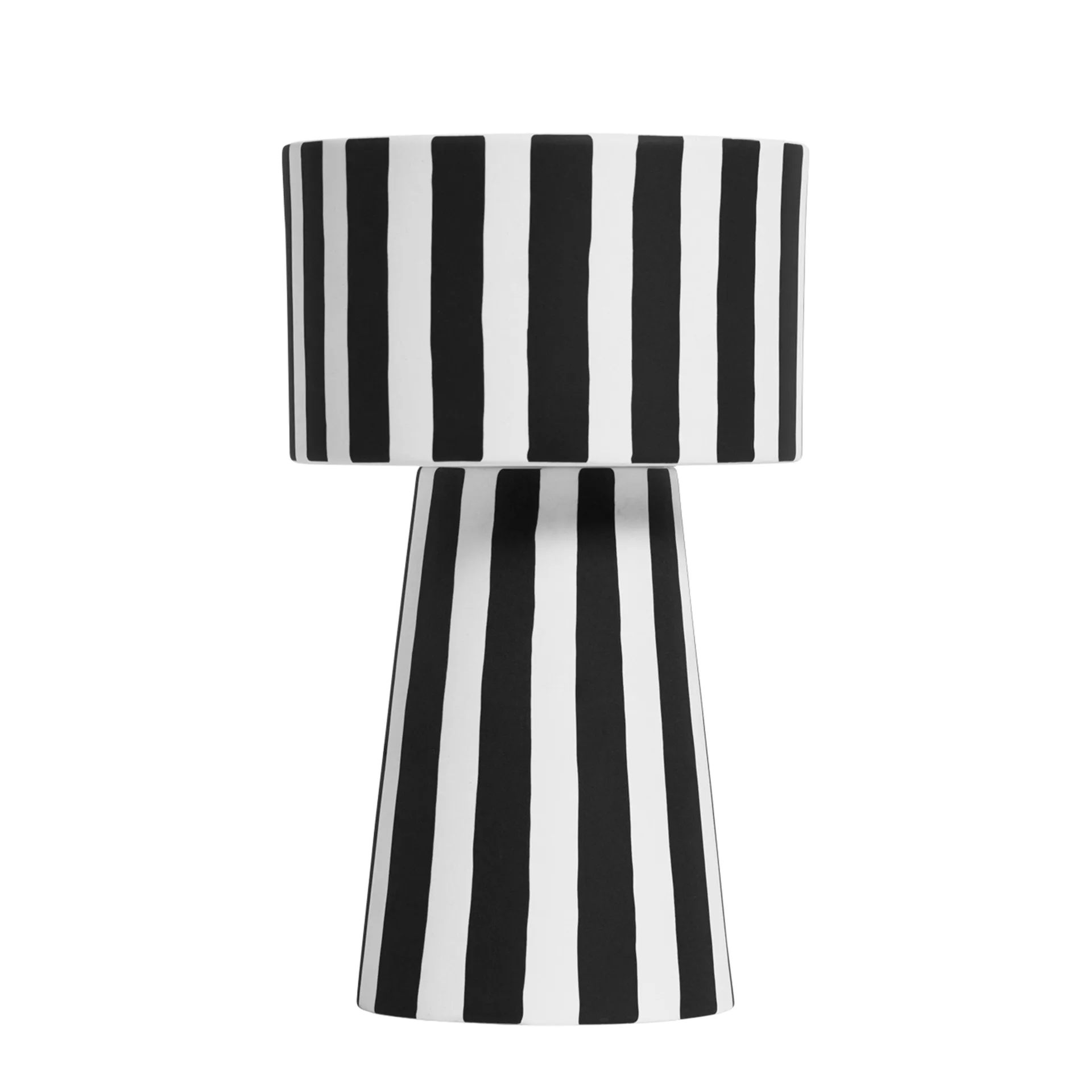 Doniczka Toppu Ø15 cm, czarny - biały OYOY