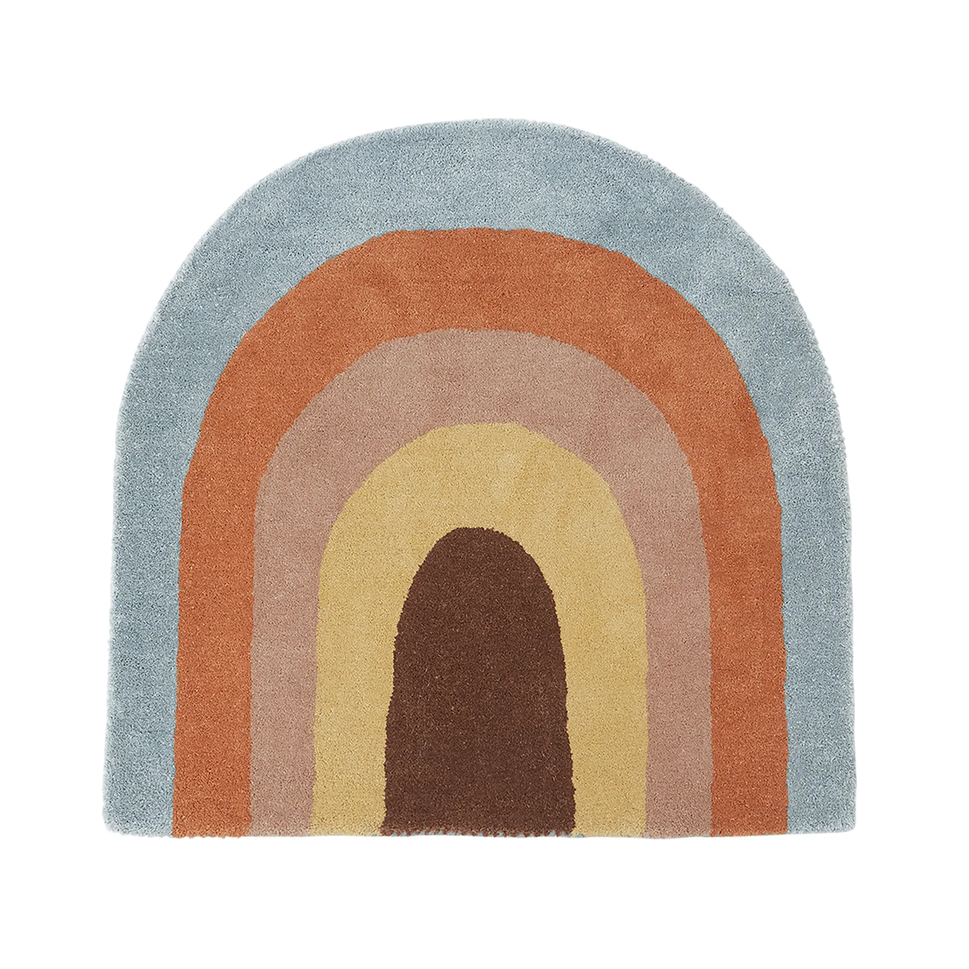 Dywan dla dzieci Rainbow 88x90 cm, Multi OYOY