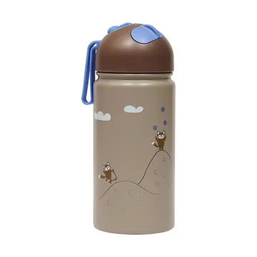 Friends in the Forest termos 360 ml - Blue - OYOY