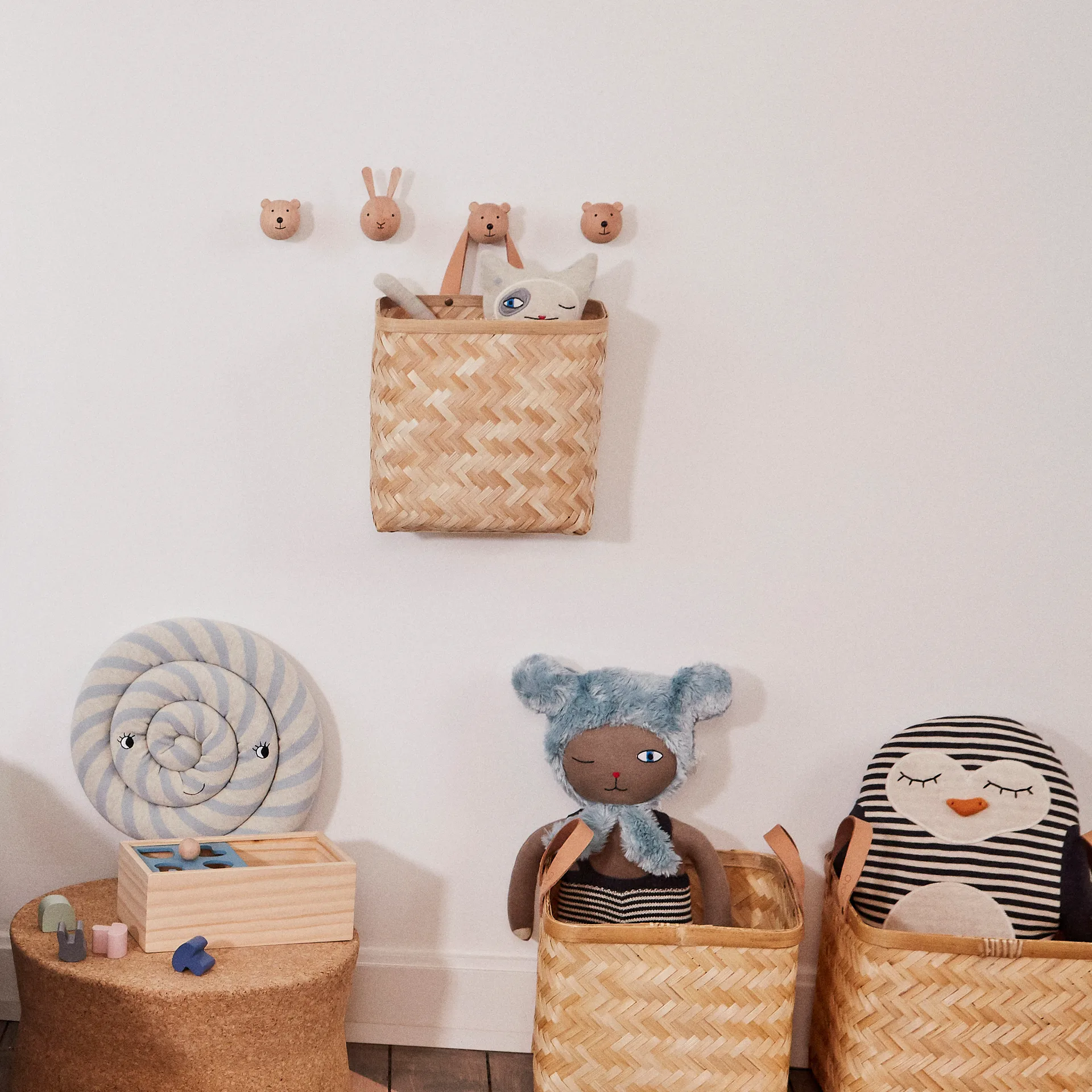 Hak ścienny OYOY Mini, Królik OYOY