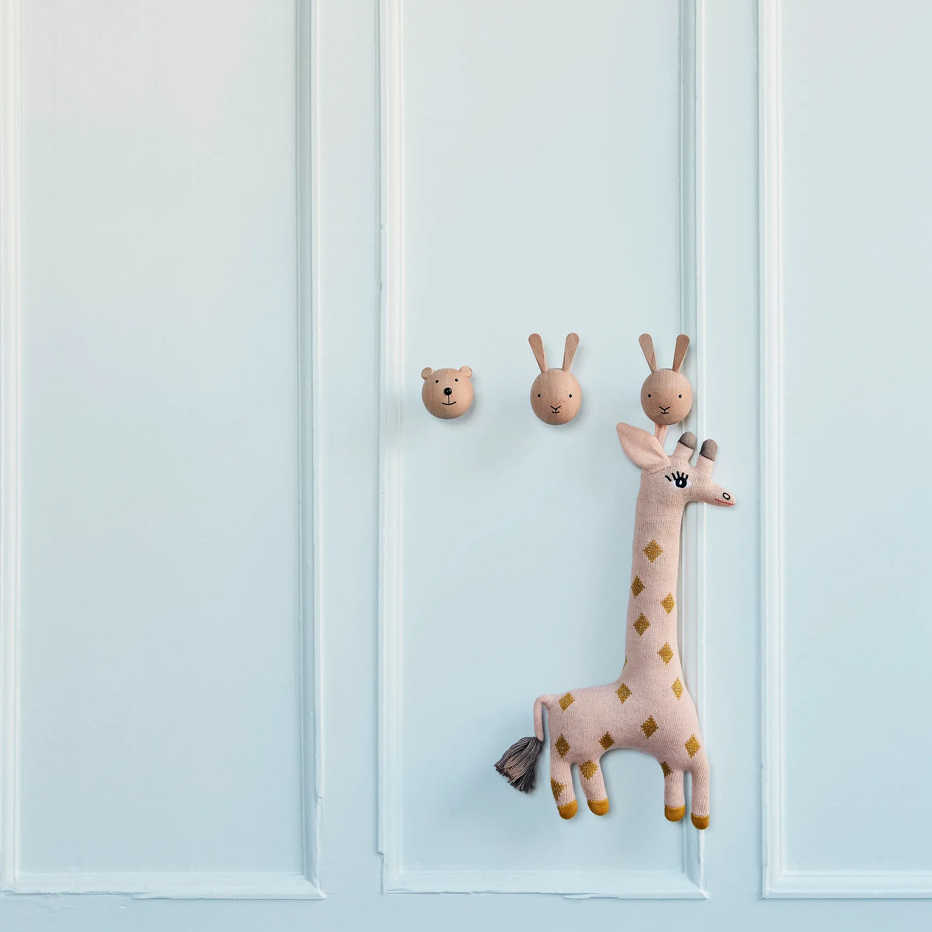 Hak ścienny OYOY Mini, Niedźwiedź OYOY