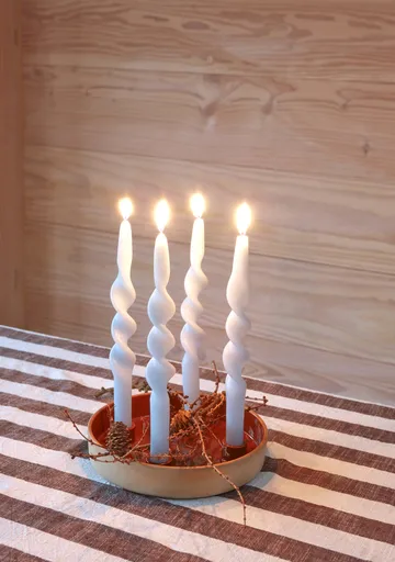 Hikari świecznik adwentowy Ø24,5 cm - Nutmeg - OYOY