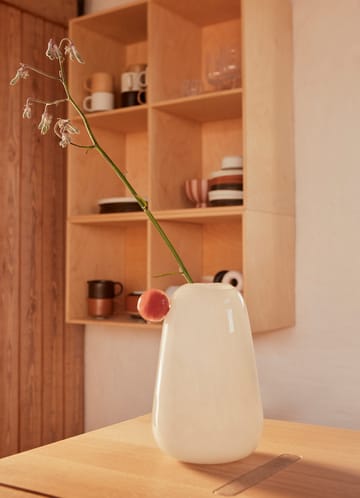 Inka wazon mały 20 cm - Offwhite - OYOY