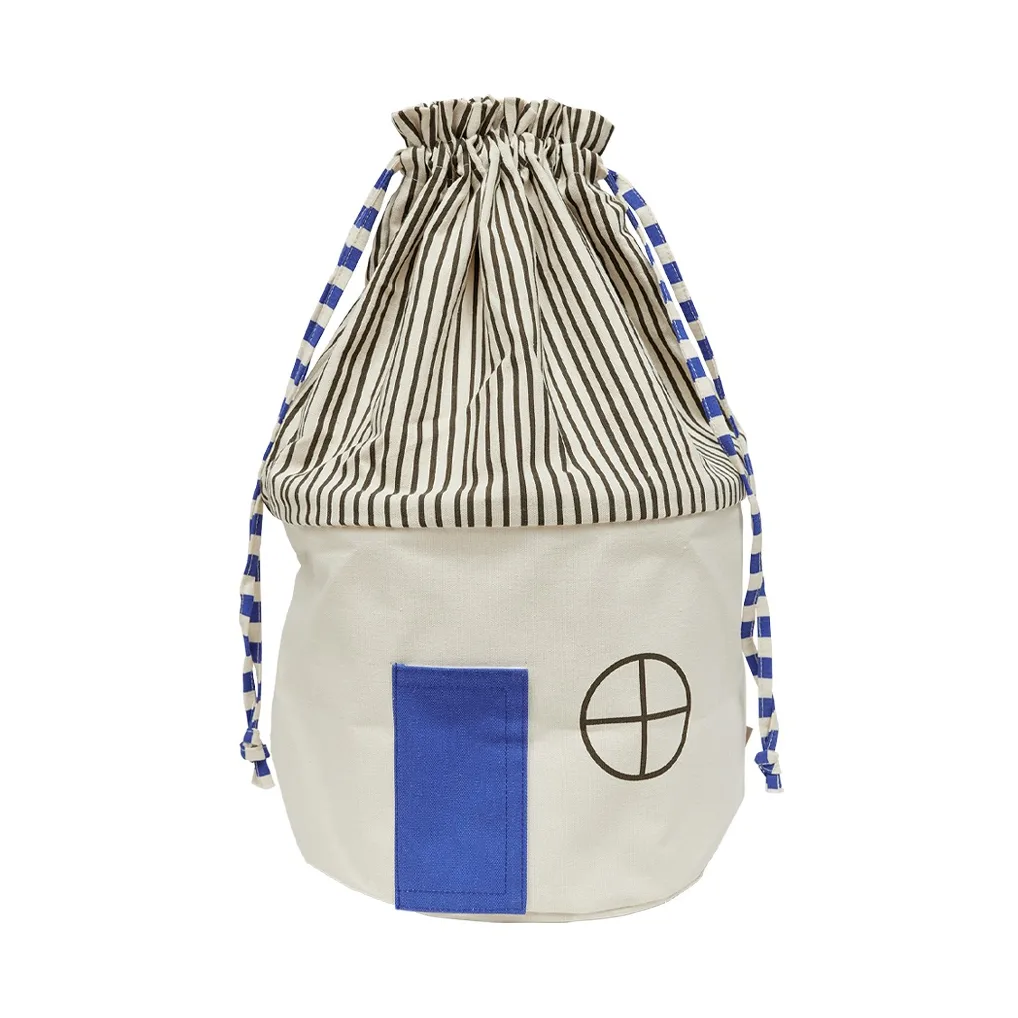 Kosz do przechowywania Koya Large, Optic Blue OYOY