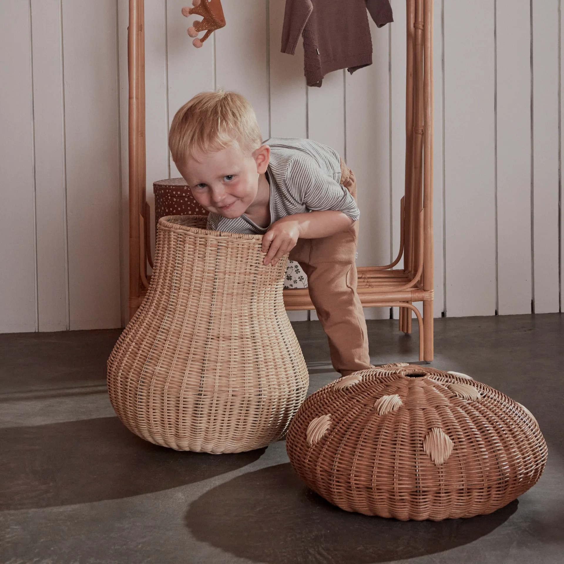 Kosz Mushroom, Nature OYOY