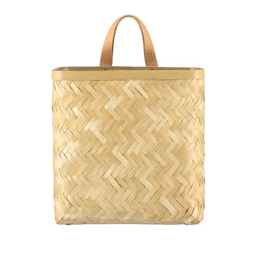 Kosz ścienny Sporta 25x25 cm - Naturalny - OYOY