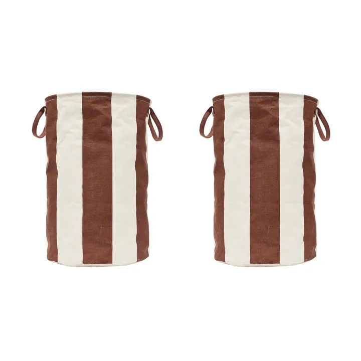 Koszyk do przechowywania Kara large Ø38x54 cm - Nutmeg - OYOY