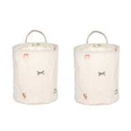 Koszyk do przechowywania Moira small 22xØ18 cm 2 części - Multi - OYOY