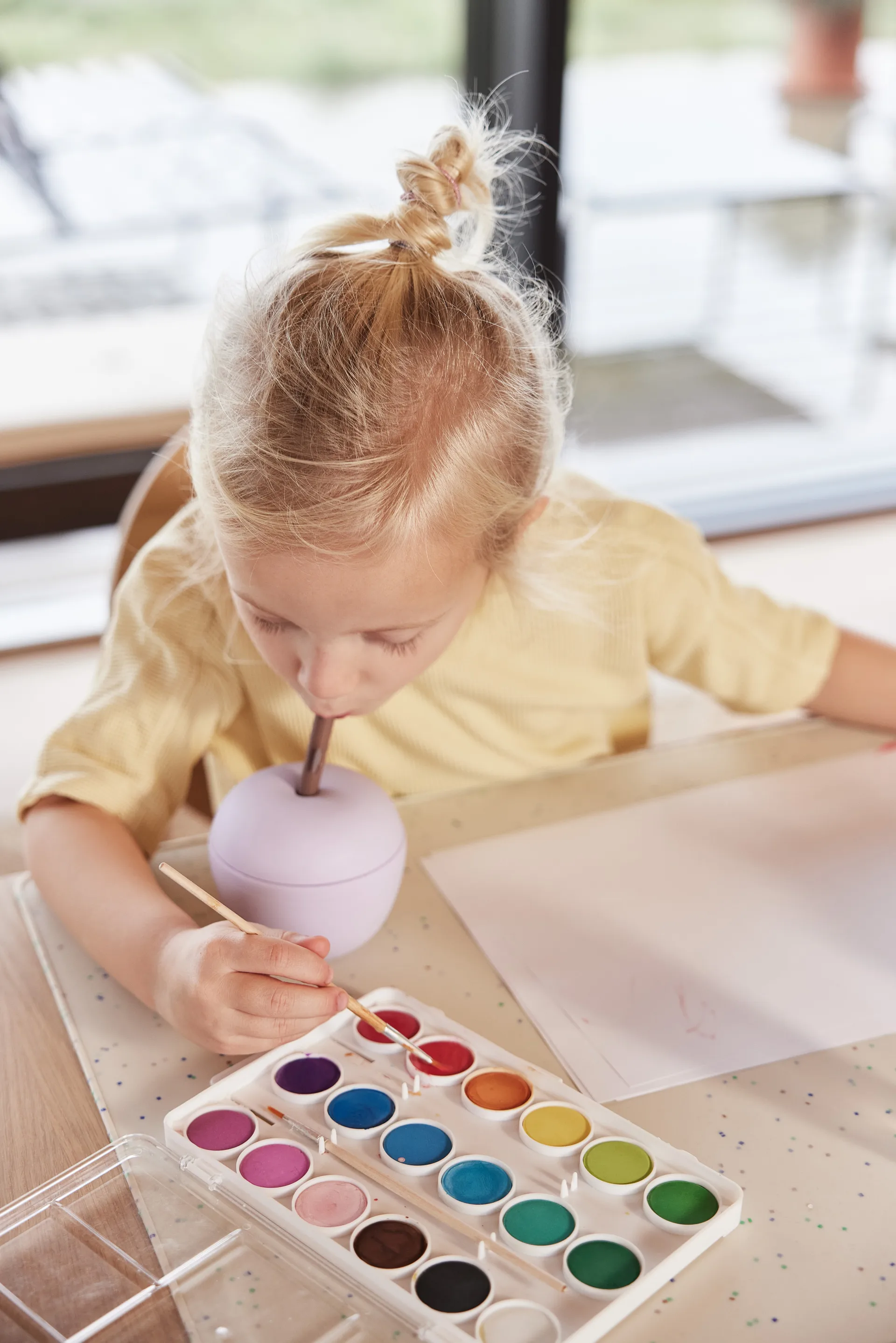 Kubek Apple, Lavender OYOY