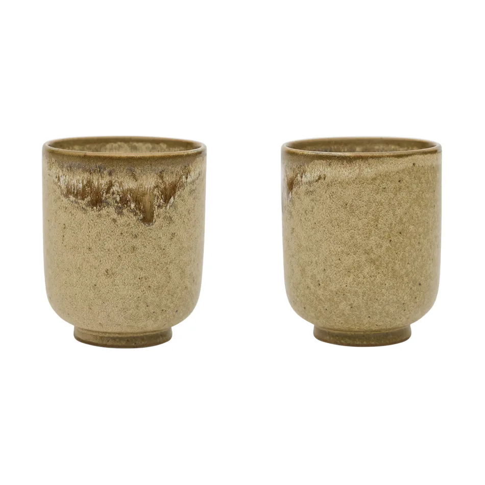 Kubek Nori 2-szt., Latte OYOY