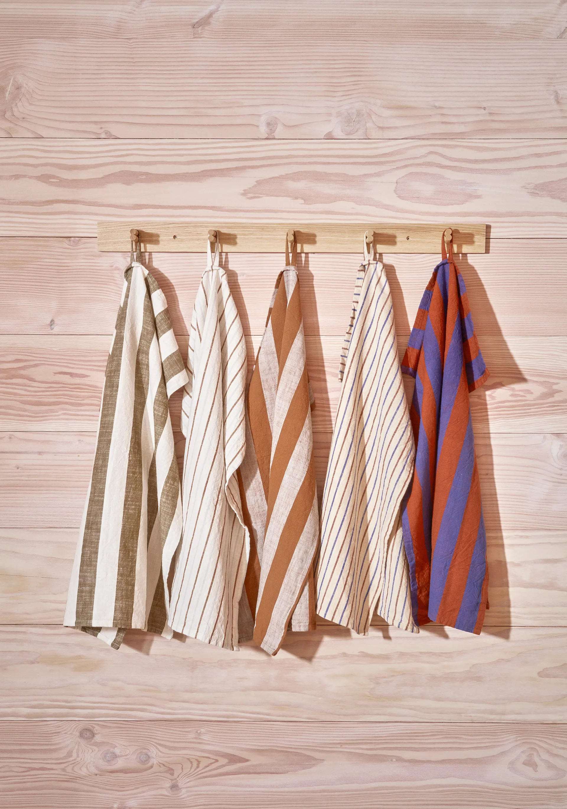 Kurin ręcznik kuchenny 50x70 cm 2-pak, Caramel-blue OYOY