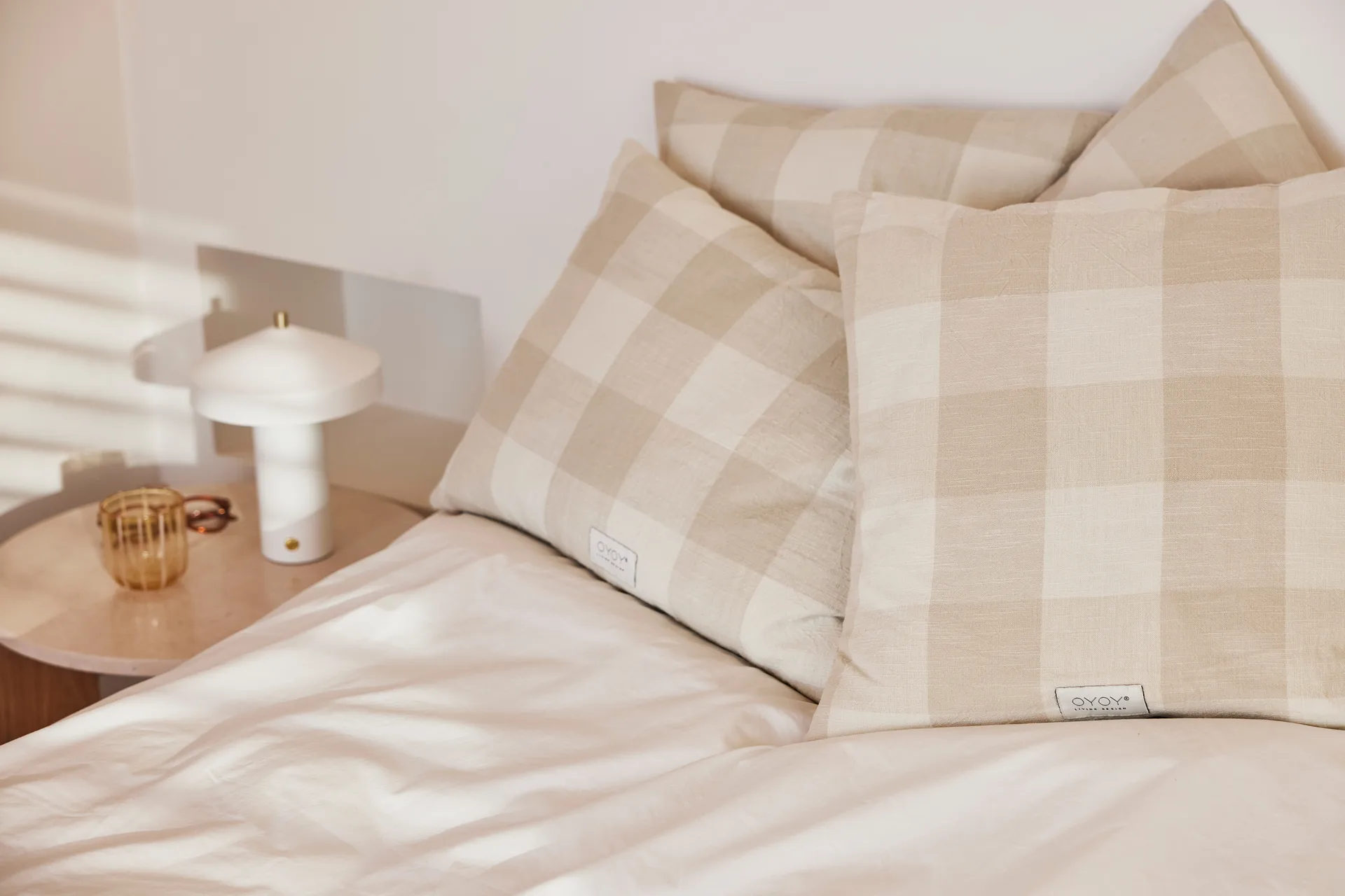 Lampa stołowa Hatto 24,5 cm, White OYOY