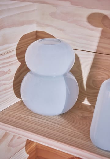Lasi wazon mały 21,5 cm - Ice Blue - OYOY