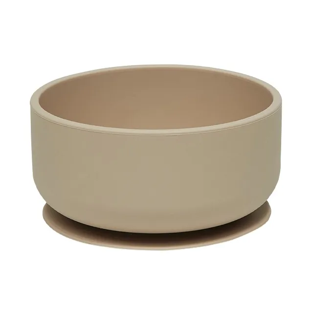 Miska Enkei z przyssawką, Beige OYOY