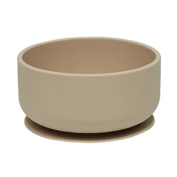 Miska Enkei z przyssawką - Beige - OYOY