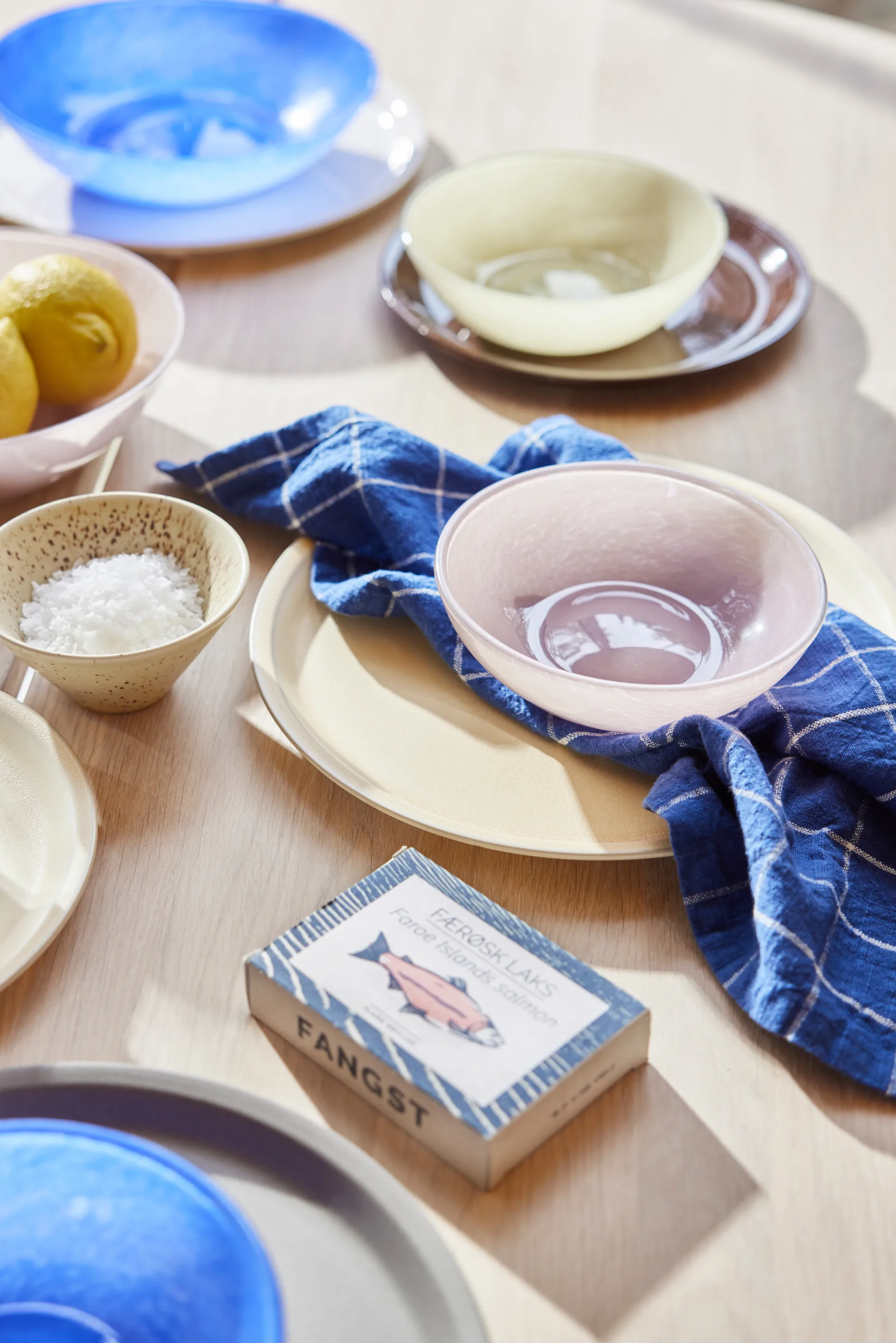 Miska Kojo large, OpticBlue OYOY