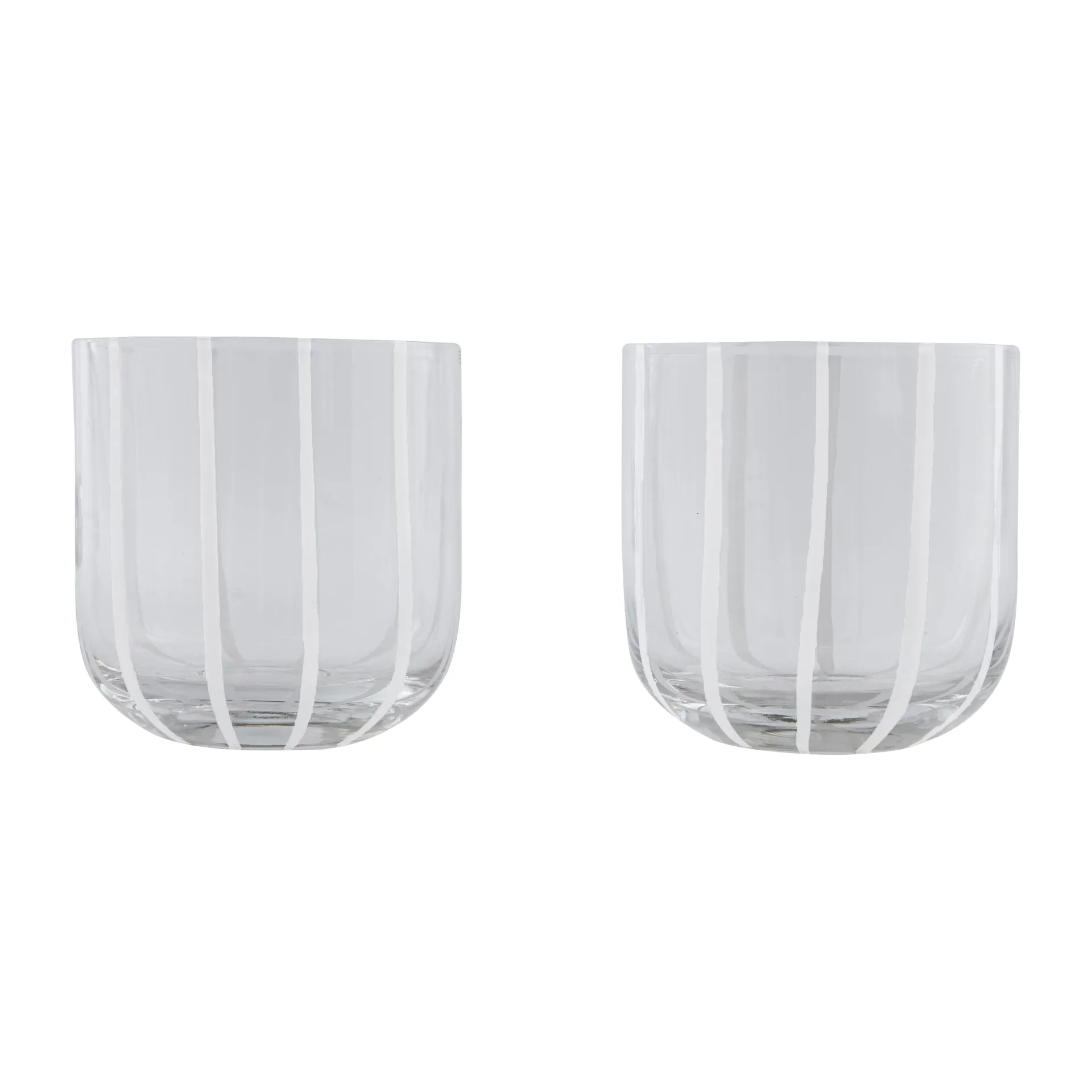 Mizu szklanki do wody 2‑pak, Clear OYOY