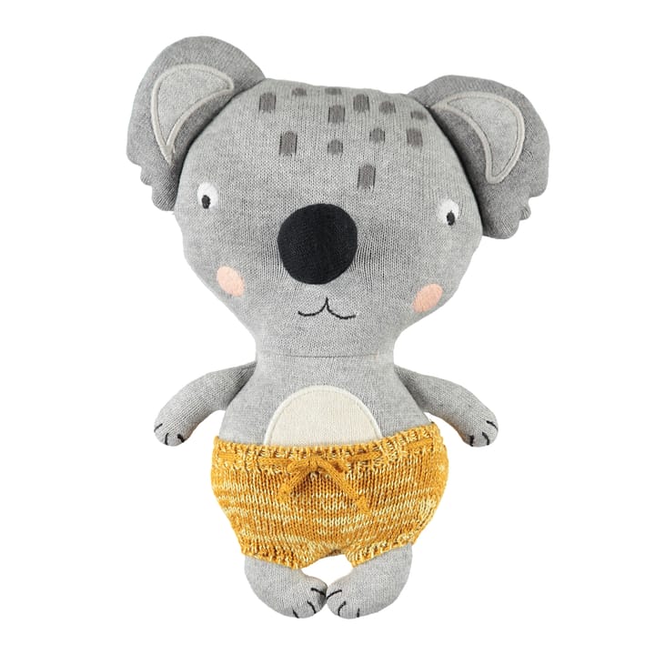 Pluszowy miś koala Little Anton - Szaro-żółty - OYOY