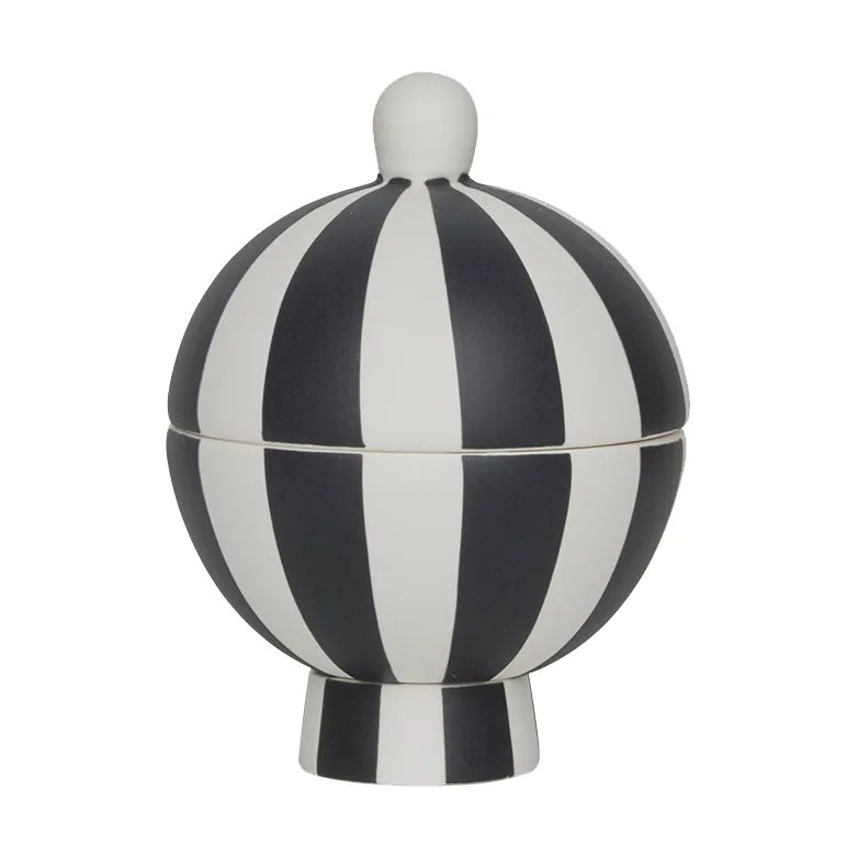 Pojemnik Bombonierka Toppu , Black-white OYOY