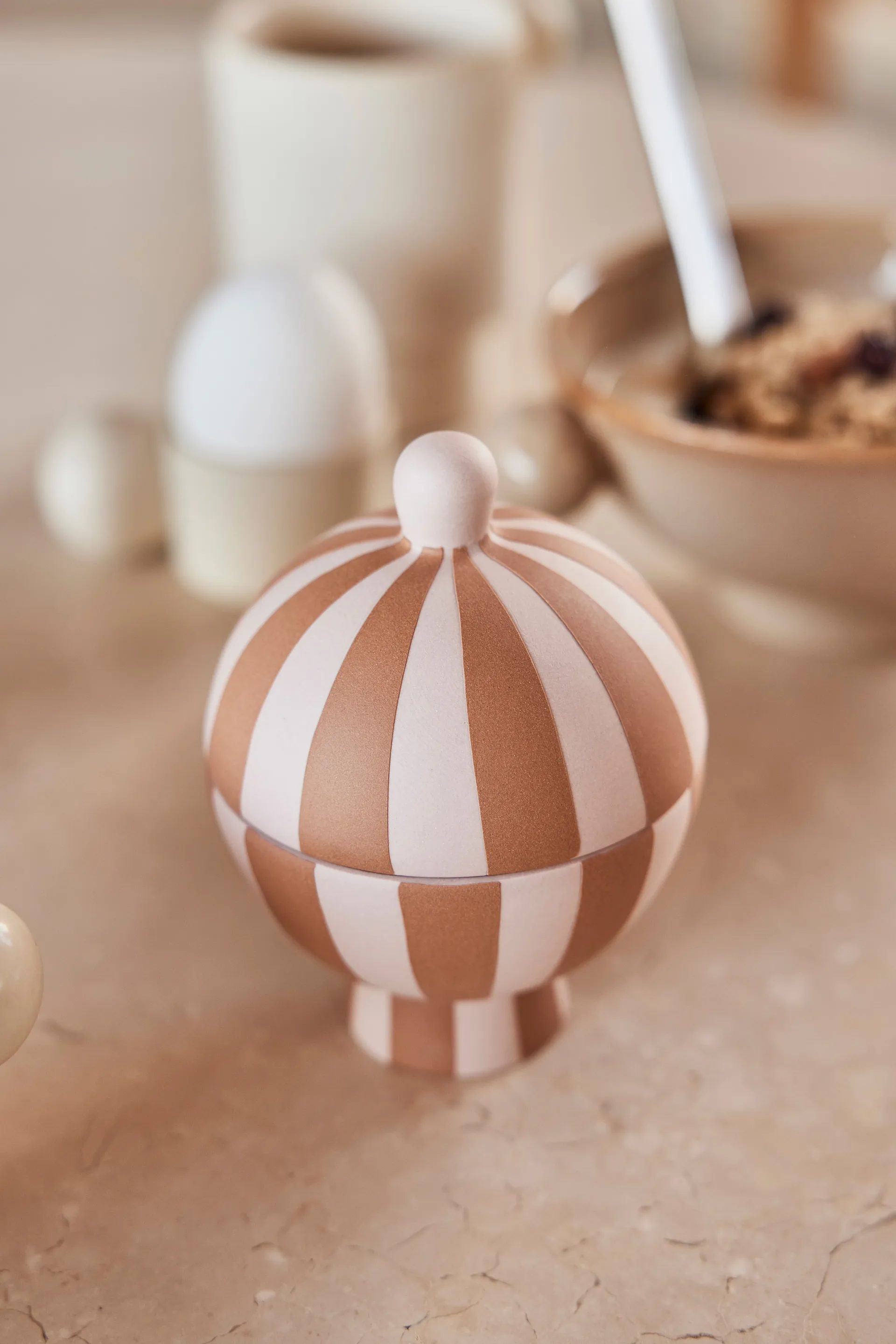 Pojemnik Bombonierka Toppu , Caramel-rose OYOY