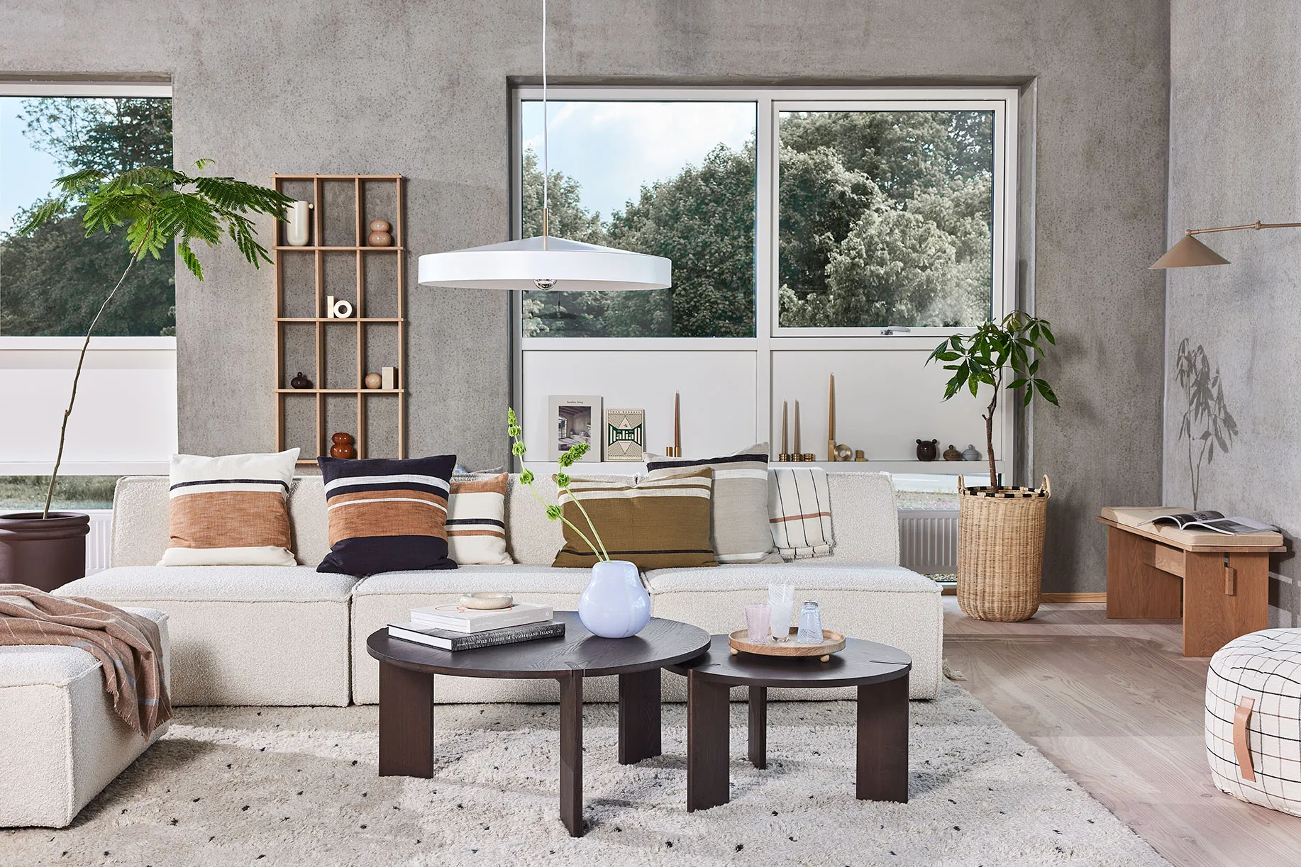 Pokrowiec na poduszkę Sofuto 48x48 cm, Offwhite OYOY