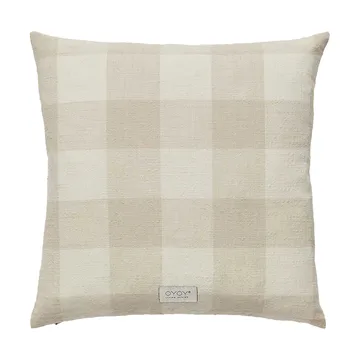 Poszewka na poduszkę Chess 48x48 cm - Clay - OYOY