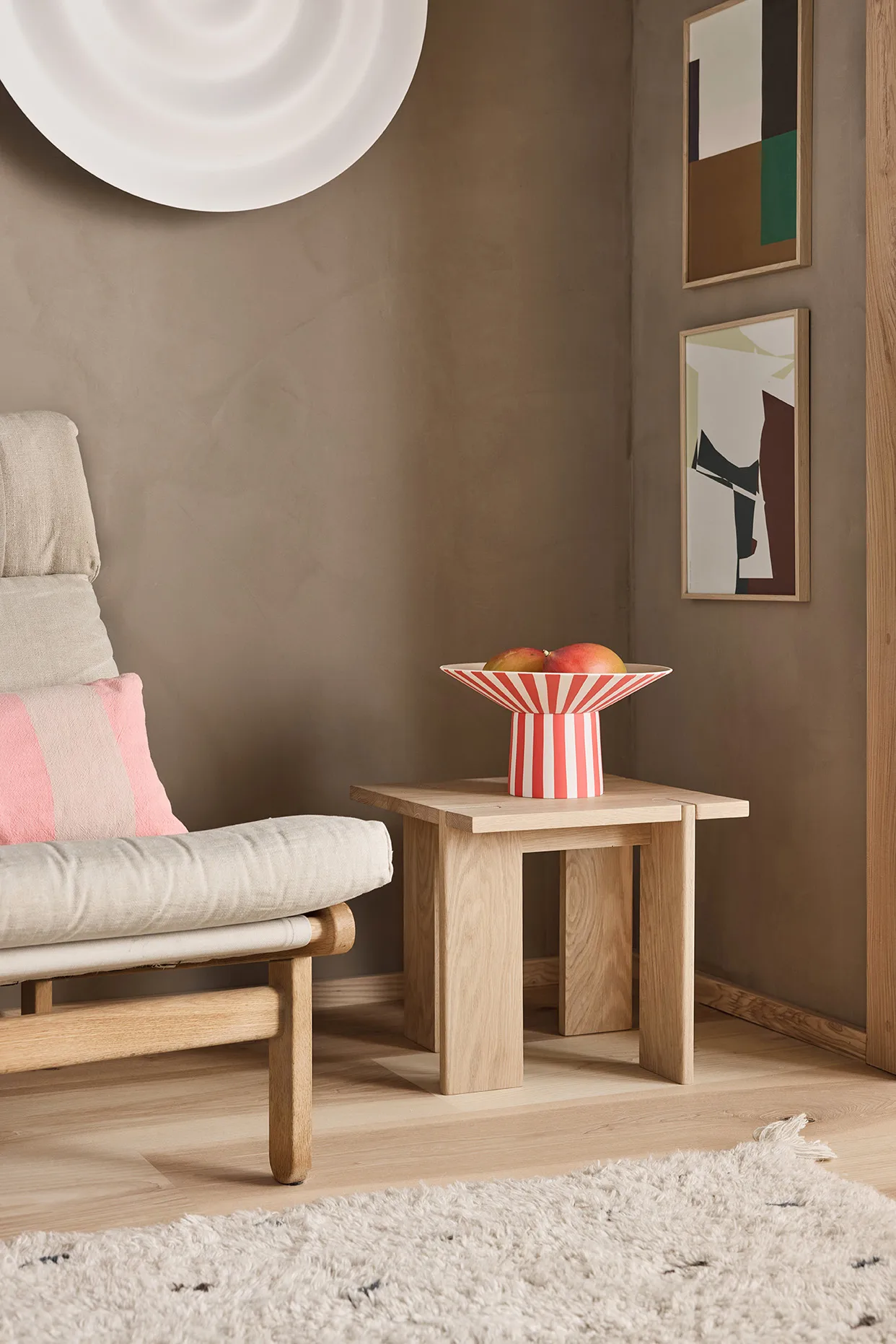 Poszewka na poduszkę Kara 30x60 cm, Coral OYOY