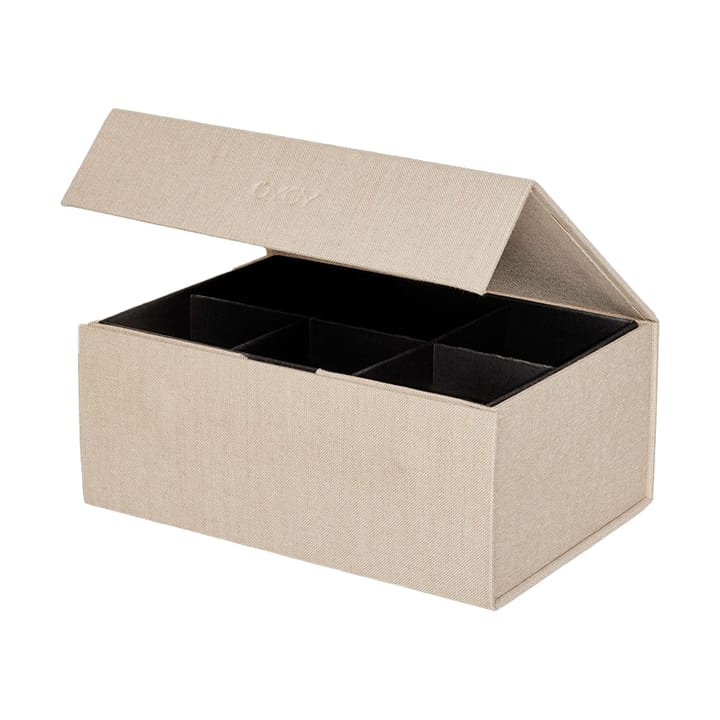 Pudełko do przechowywania Hako 18x25 cm - Clay melange - OYOY