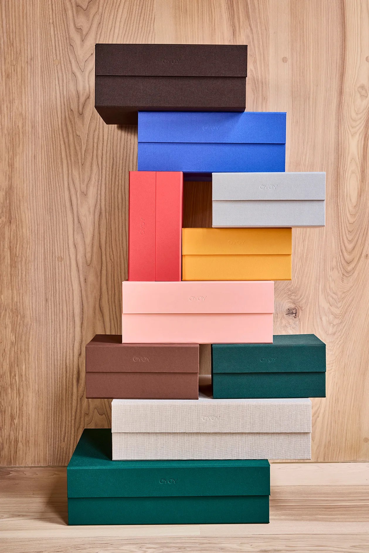 Pudełko do przechowywania Hako A3, Dark green OYOY