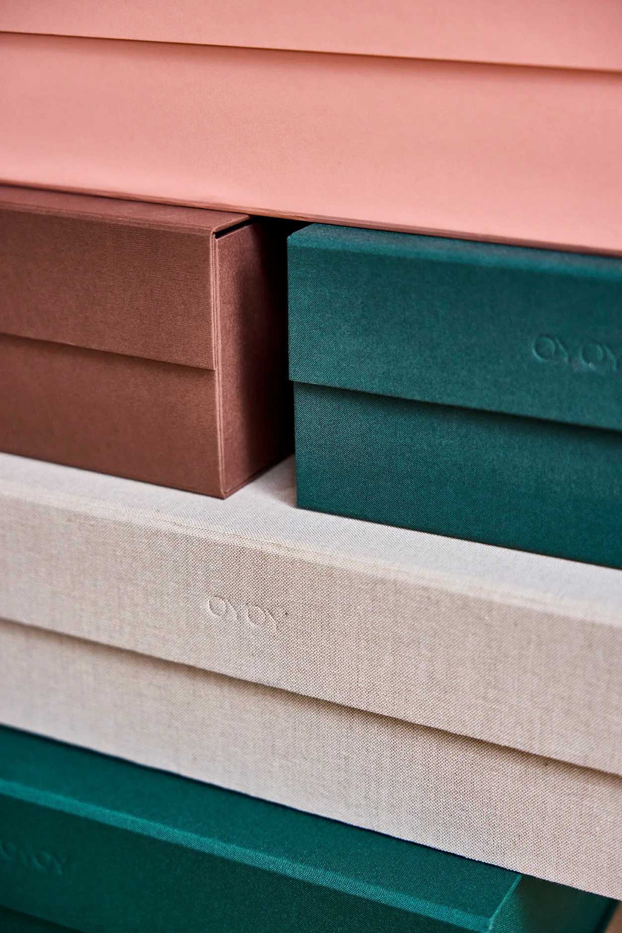 Pudełko do przechowywania Hako A4, Coral OYOY