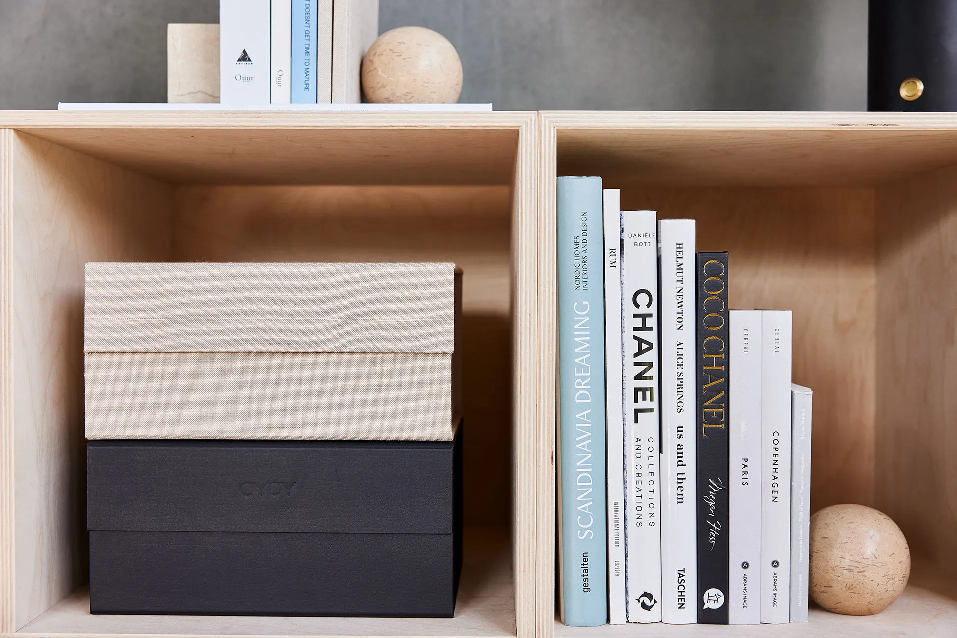 Pudełko do przechowywania Hako A5, Czarny OYOY