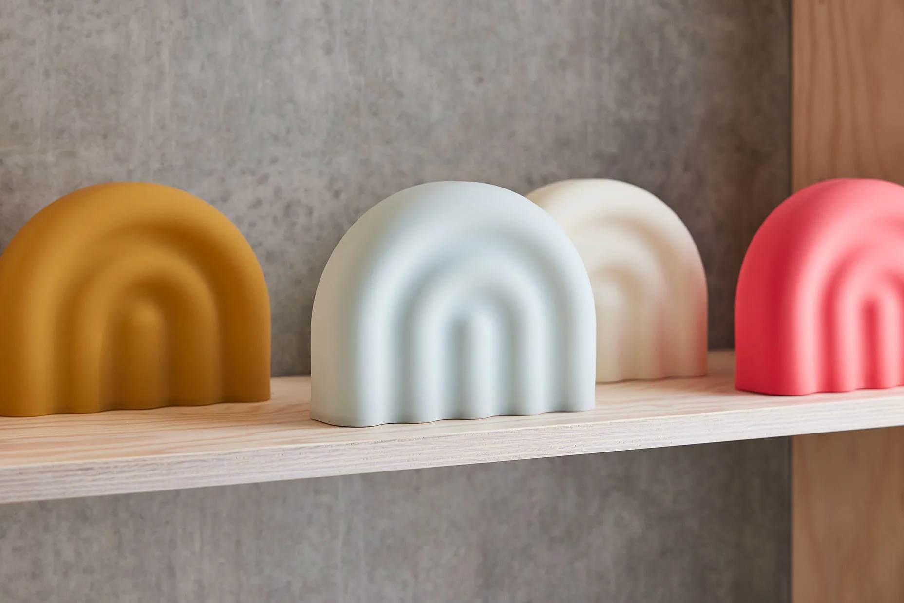 Rainbow Lampa nocna, Czerwony jak wiśnia OYOY